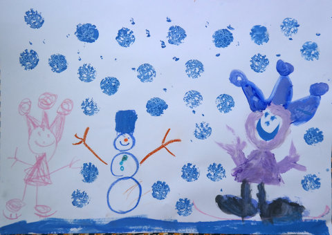 Kaminska Gabriella, 5 éves