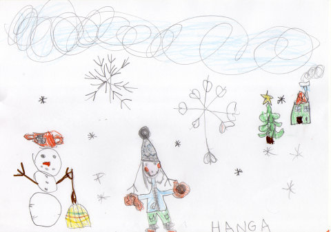 Papdi-Pécskői Hanga, 6 éves