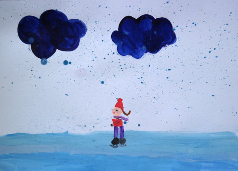 Lódi Johanna, 7 éves