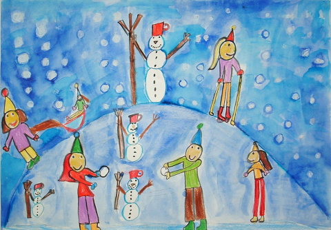 Sándor Hanna, 8 éves