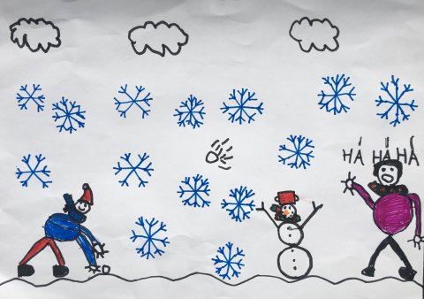 Szabó Simon, 7 és fél éves, első osztályos