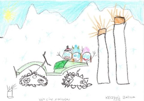 Kecskés Barna, 5 éves   - A Tátrában