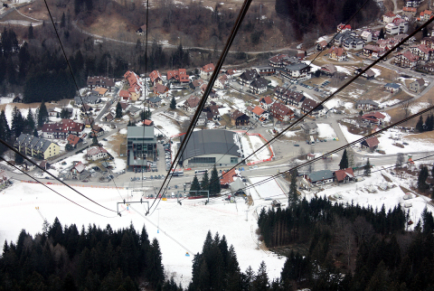 Ravascletto a kabinból