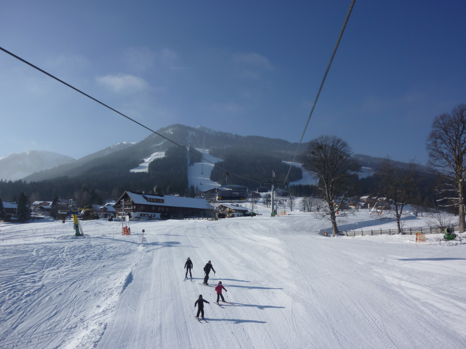 Kilátás a  Rohrmoos II-ről (Hochwurzen)