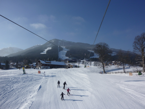 Kilátás a  Rohrmoos II-ről (Hochwurzen)