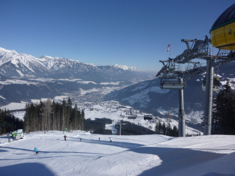 Sun Jet  tetejéről (Hochwurzen)