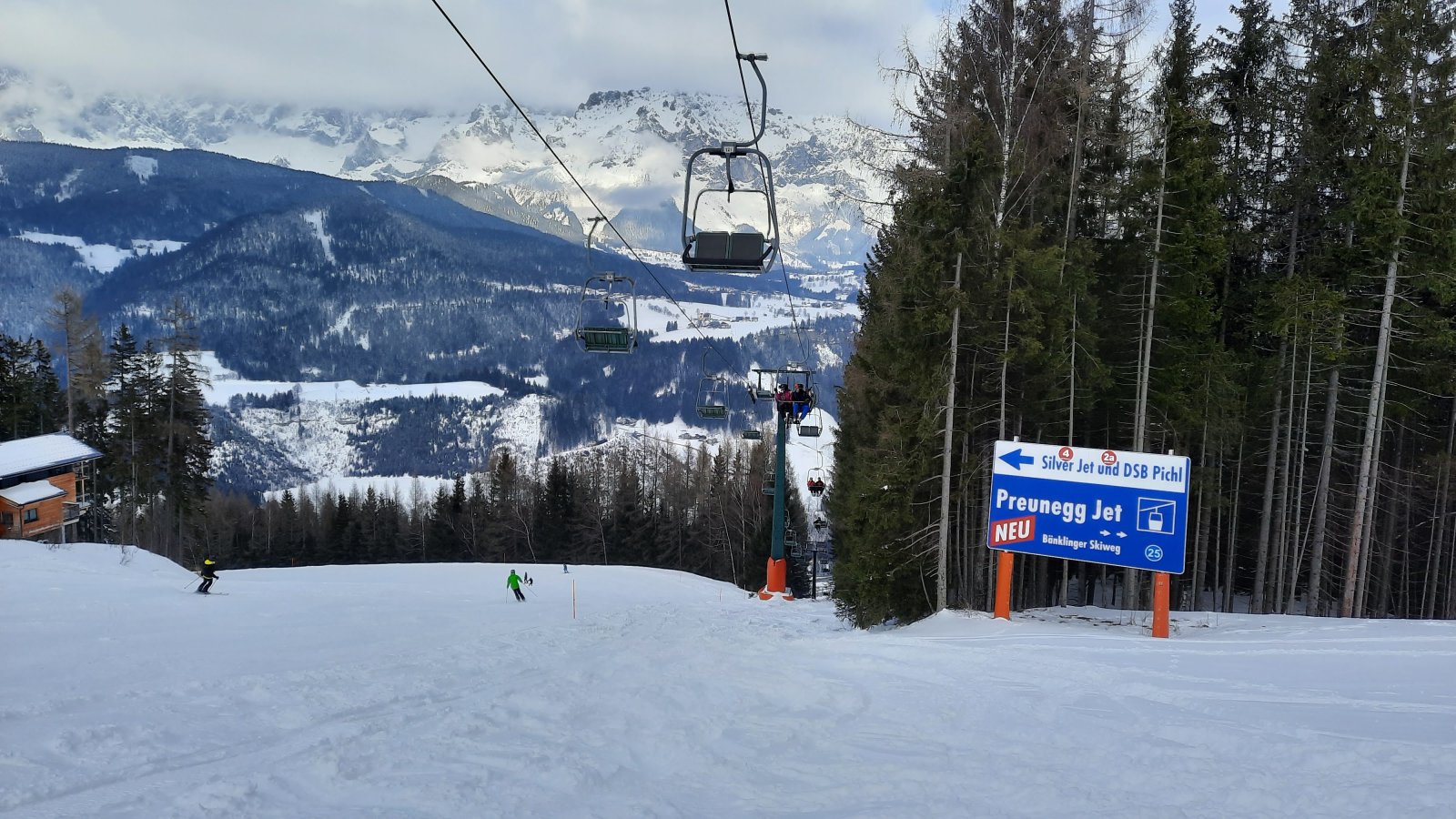 Régi és új lift találkozása Reiteralmon: itt is folyamatos a fejlesztés!