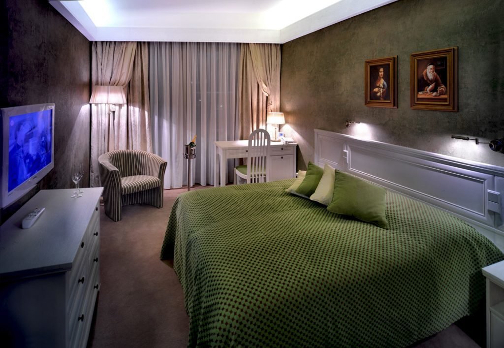 Deluxe kétágyas v. franciaágyas szoba