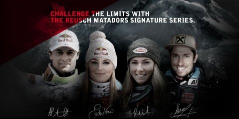 Reusch Matadors - Alexis Pinturault, Lyndsei Vonn, Mikaela Shiffrin és Marcel Hirscher