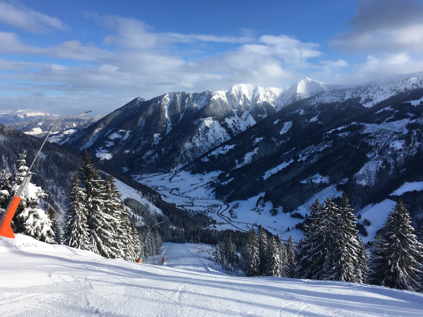 Riesneralm 2018 decemberben