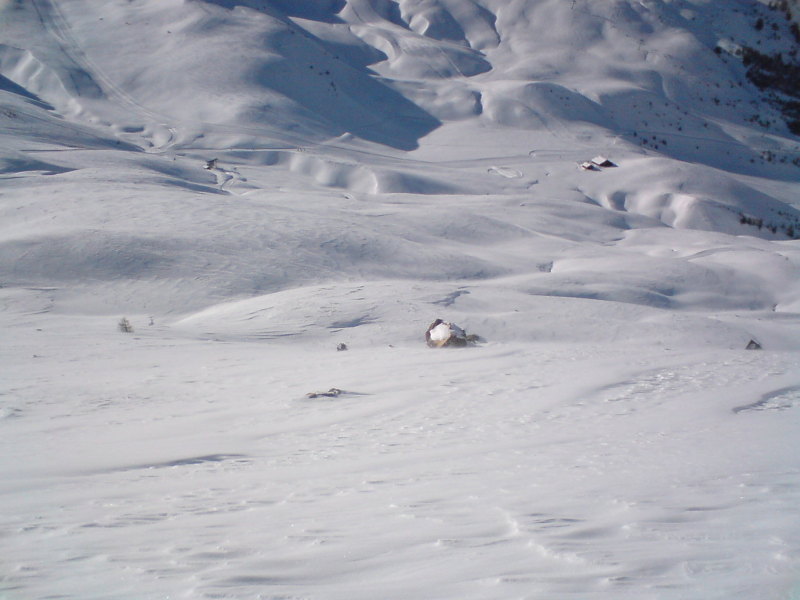 A Risoul és Vars közötti völgy