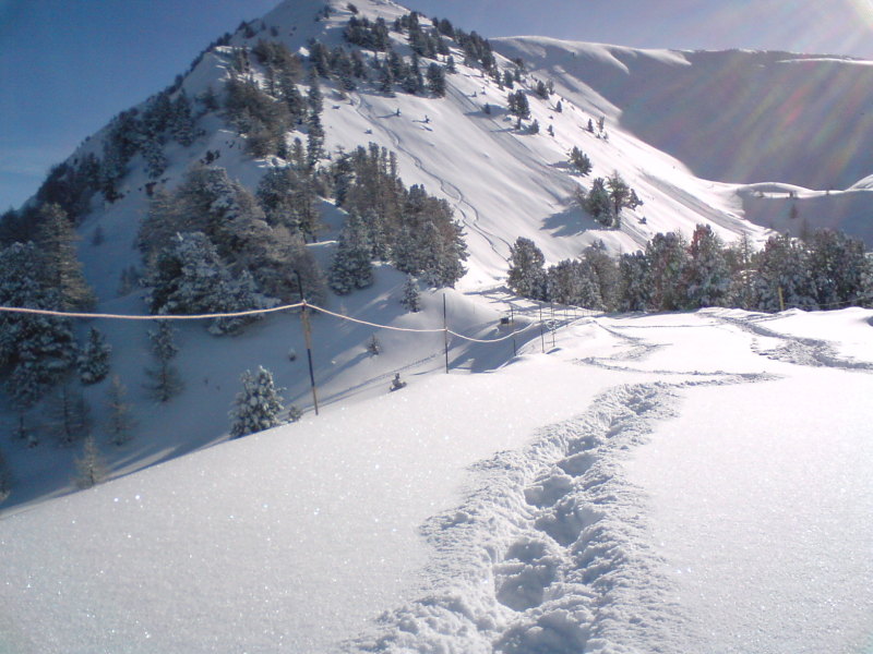 Risoul, A Pte de Razis csúcs