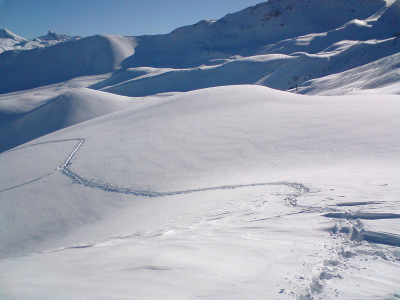 Risoul, Még feljebb (a háttérben a Clos Chardon lift)