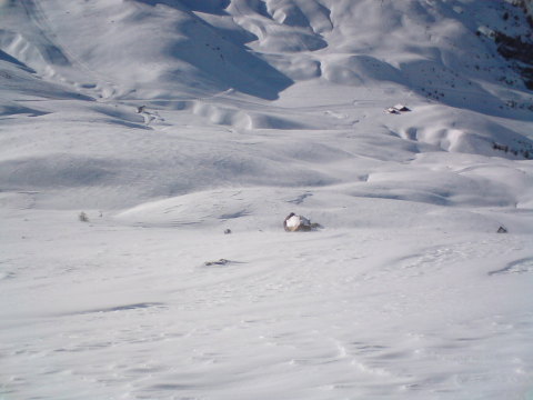 A Risoul és Vars közötti völgy