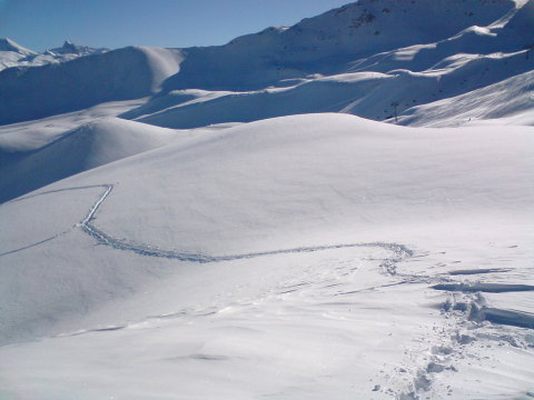 Risoul, Még feljebb (a háttérben a Clos Chardon lift)