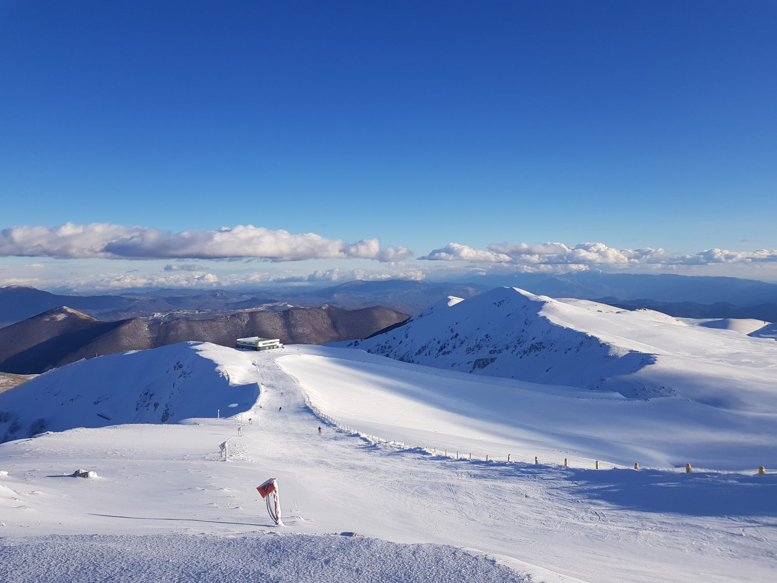 Fent a csucson. 2141m