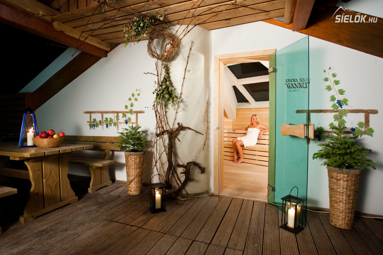 A Terme Zreče szaunavilága