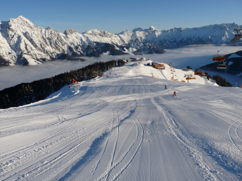 Saalbach Hinterglemm 2011 decemberében - Fotó: TibiF