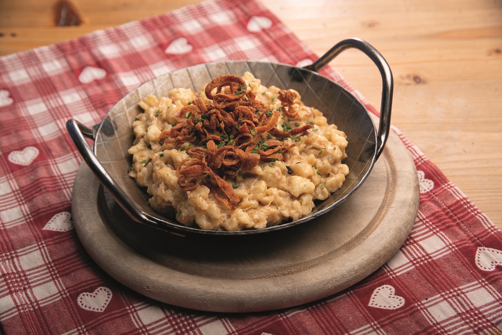 Käsespätzle, osztrák specialitás | Fotó: Florian Mitterer