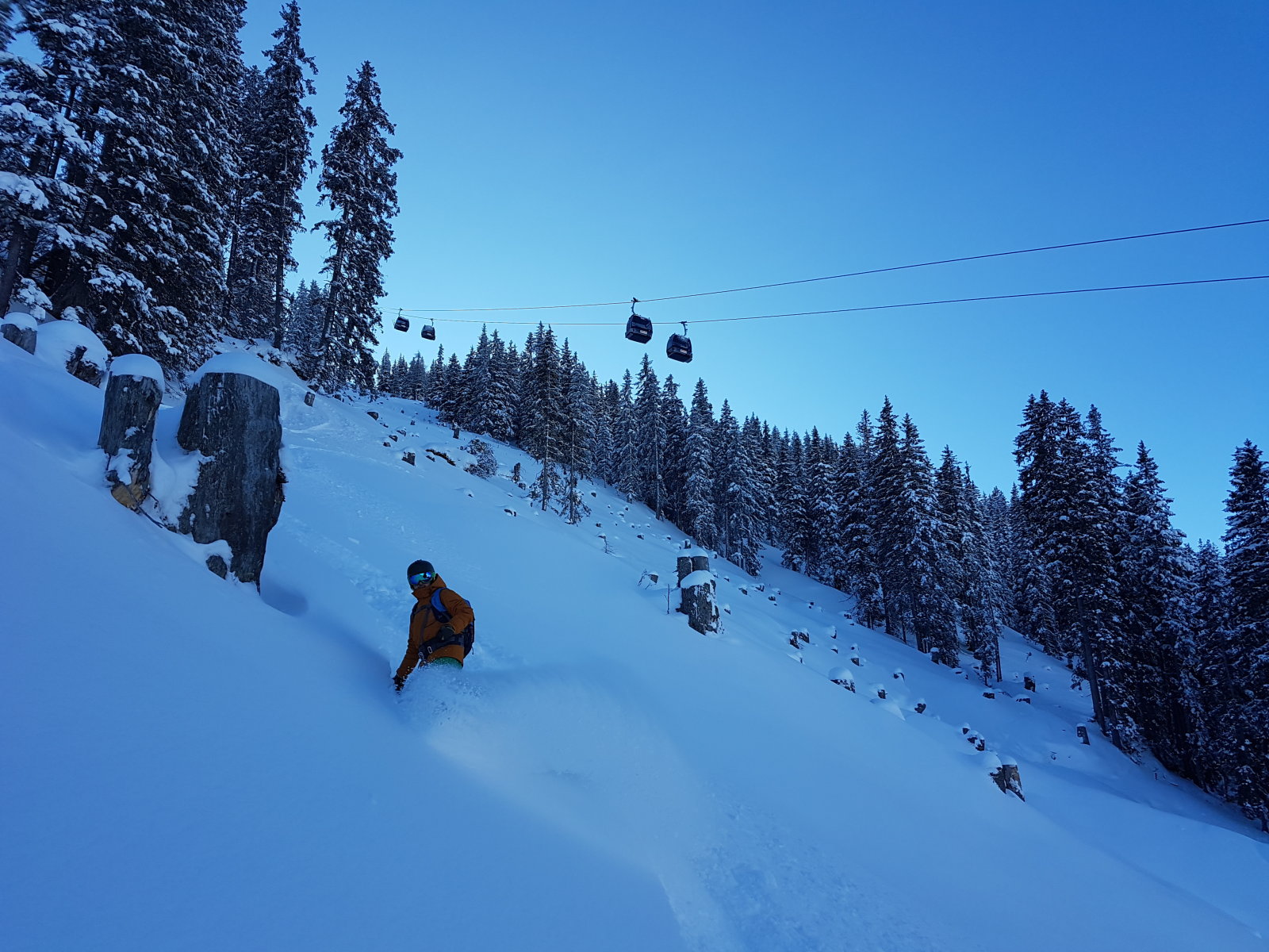 a TirolS kabinos alatt