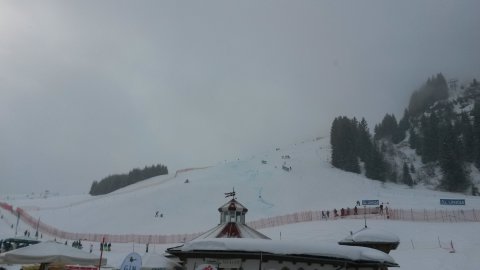 A WC pálya felső szakasza a Zwölferkogelen