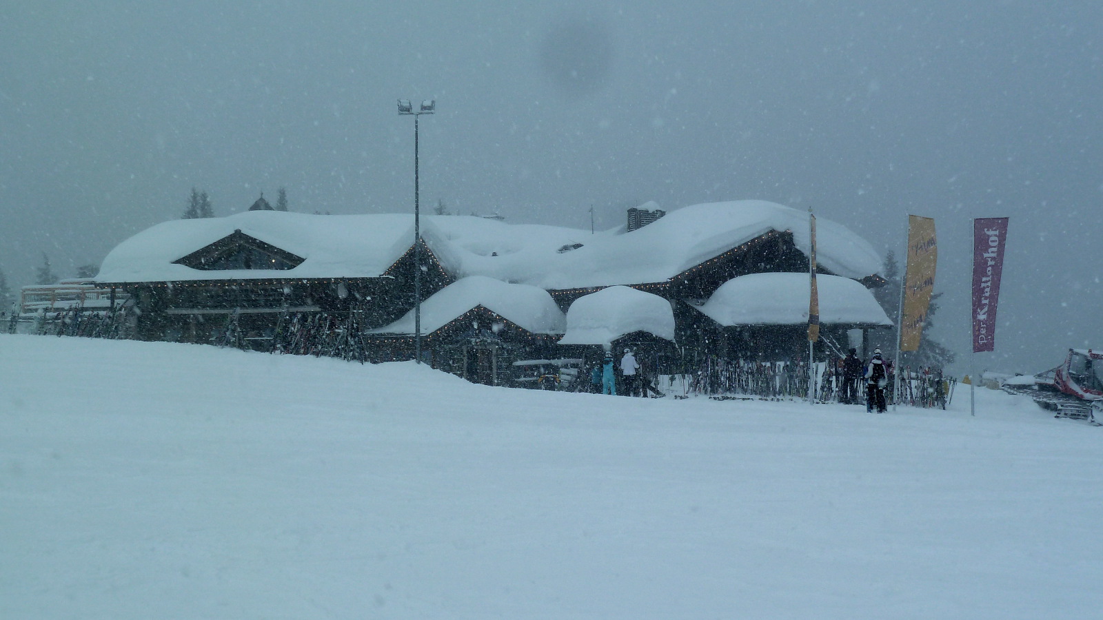 Rászakadt az ég Leogang-ra.
