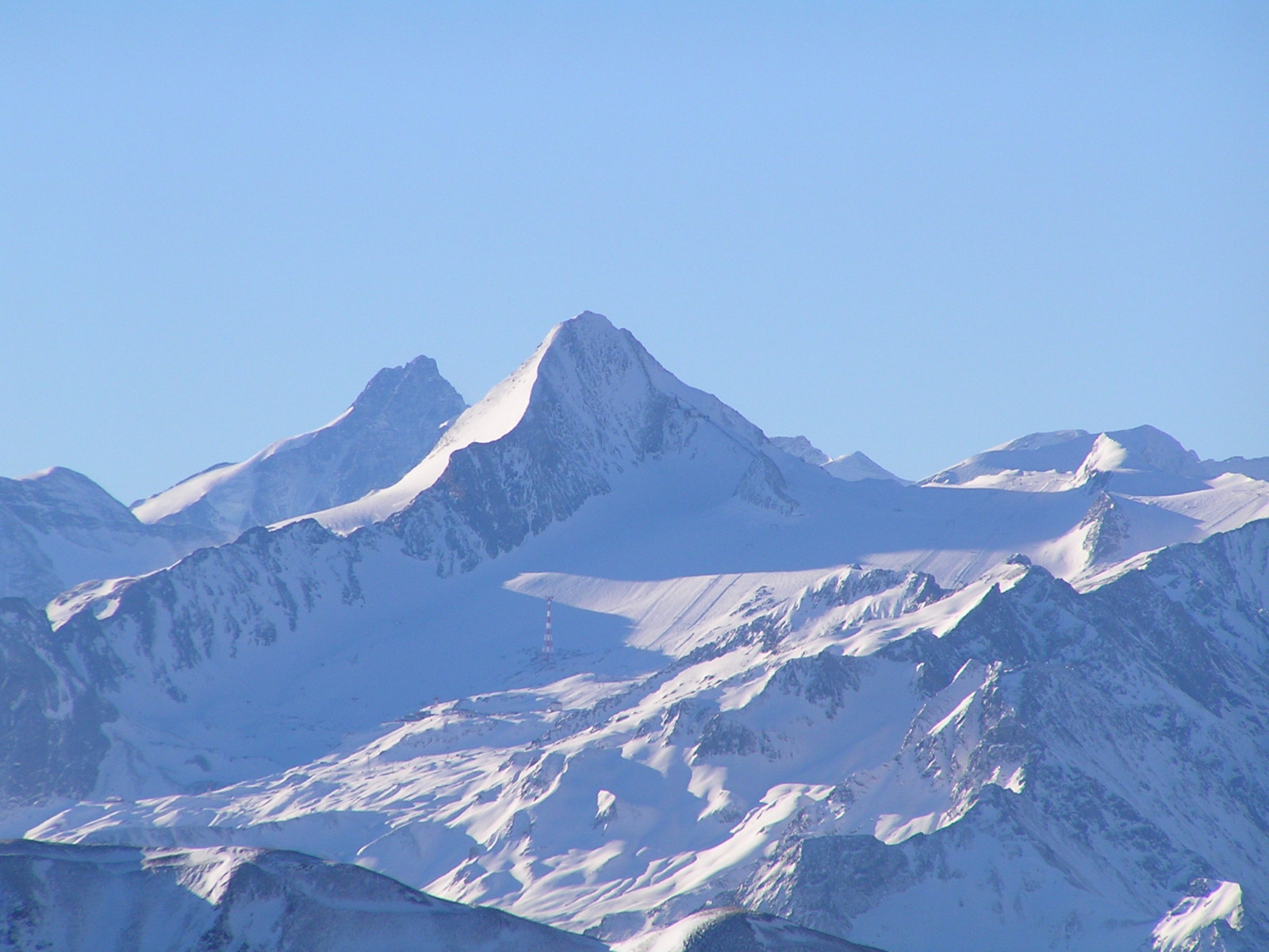 Kilátás a Kitzsteinhorn felé