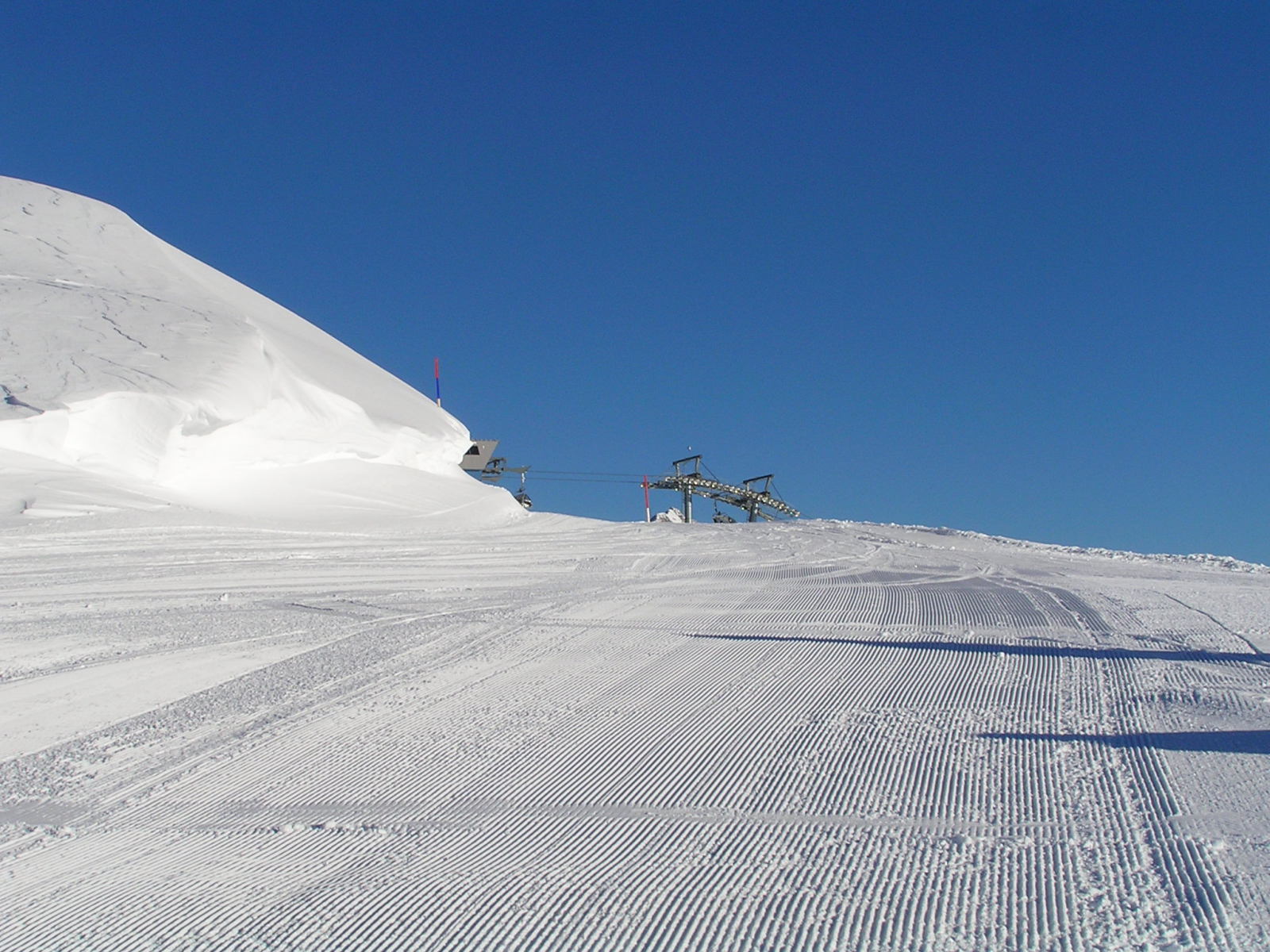 A Sportbahn 2000 felső állomása