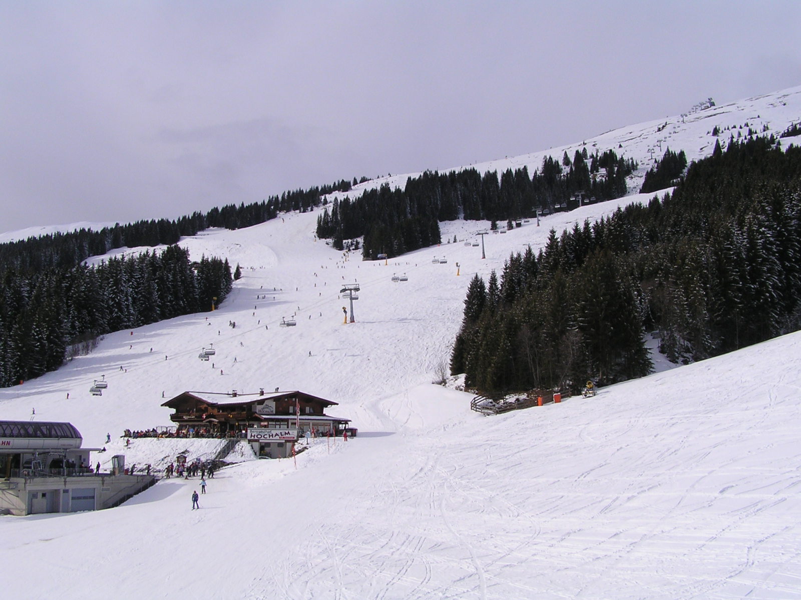 Sípályák a Hochalm-nál