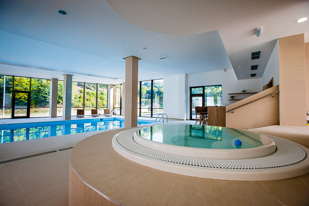 Wellness részleg a Hotel Salamandrában