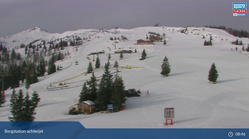 Flachau április 4-én - fotó: facebook - Kattints a képre a nagyításhoz