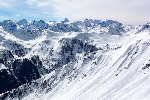 Hinterglemm, háttérben Kaprun - fotó: facebook