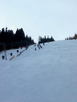 Fekete pálya közepe