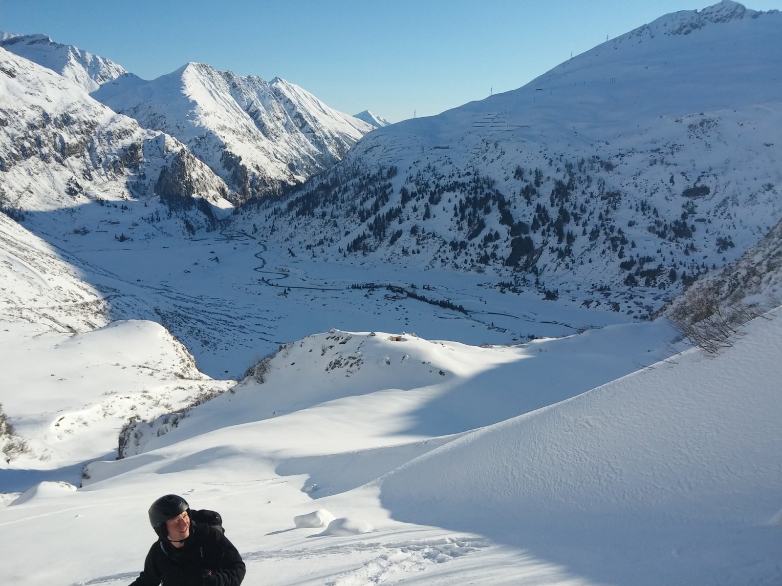 A lankás alsó rész. Itt még mosolyogtunk :)