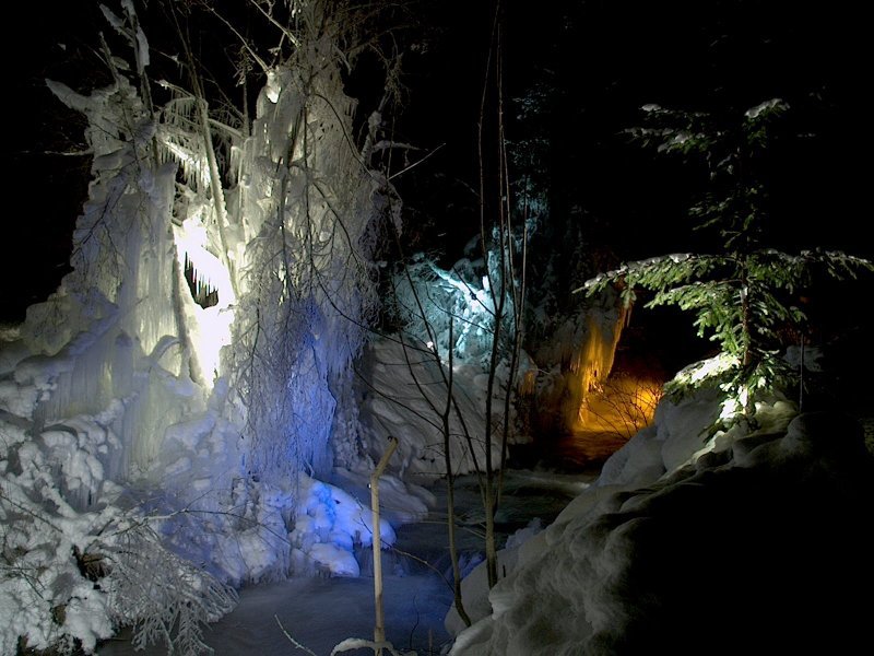 Esti hangulat Pruggern patakjának patrján