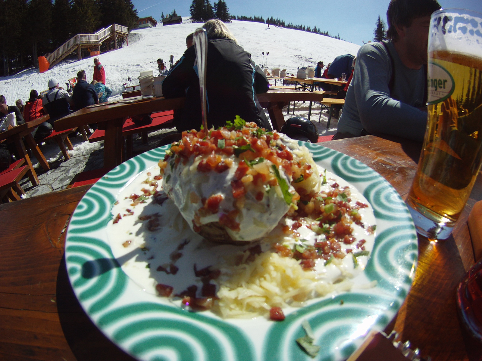 Ofenkartofel  a Schafalmban - tizes skálán tizes!!!