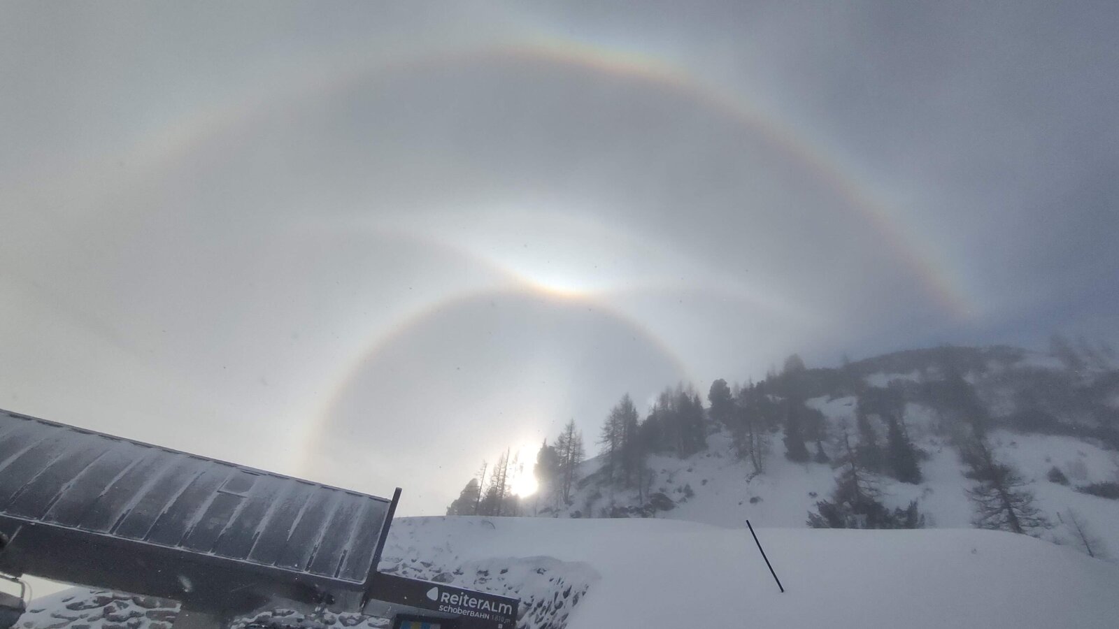 Halojelenség és szivárvány