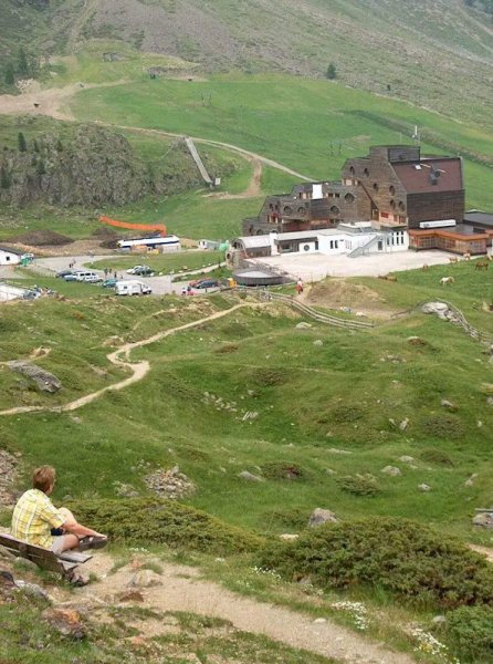 Hekgyoldalból a Kurzras és...