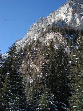 Marmolada felé menet 2010 január