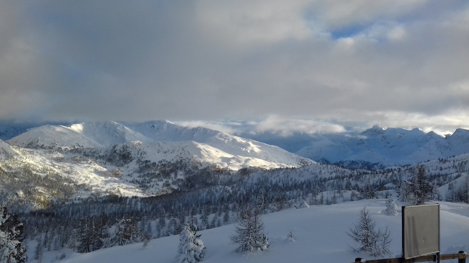 Claviere, nem tudtunk betelni a látvánnyal