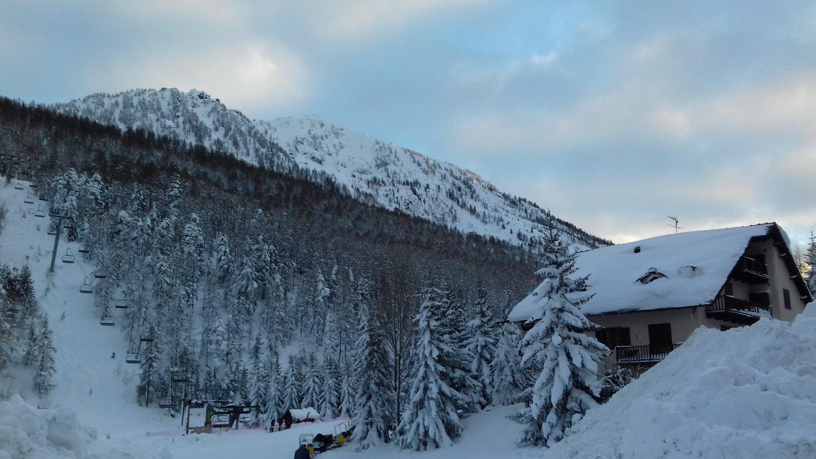 Claviere, a hangulatos kis hegyi falu