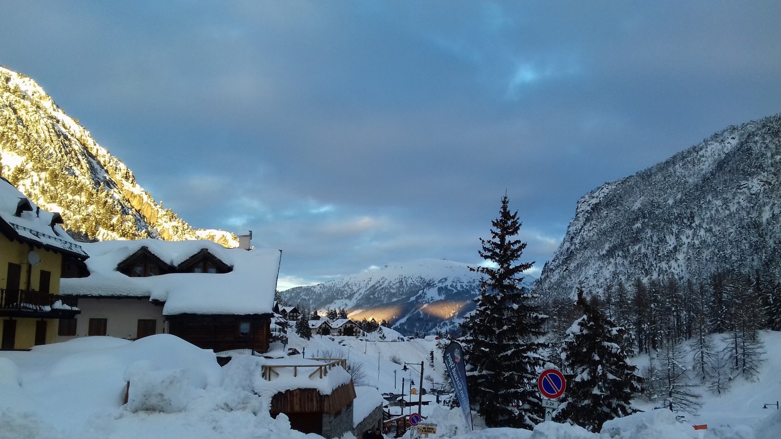 Claviere, a hangulatos kis hegyi falu