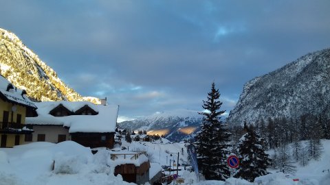 Claviere, a hangulatos kis hegyi falu