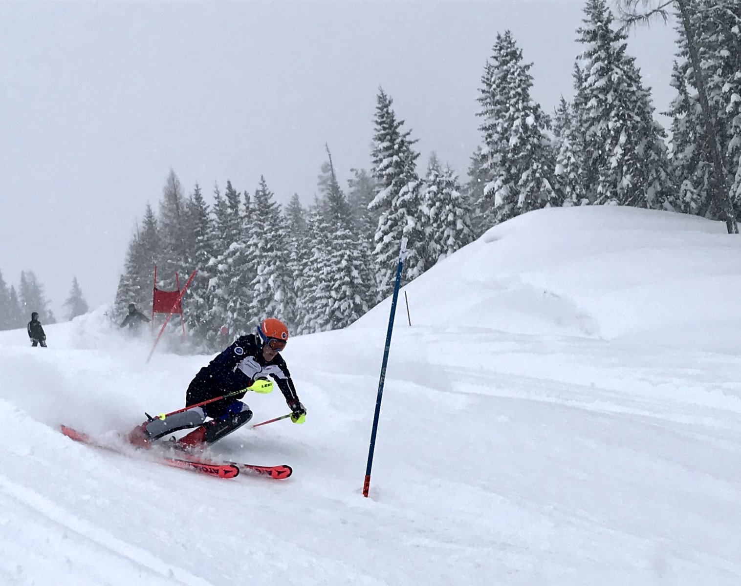 Az orosz válogatott edz a Reiteralmon, Fotó: Szántó György