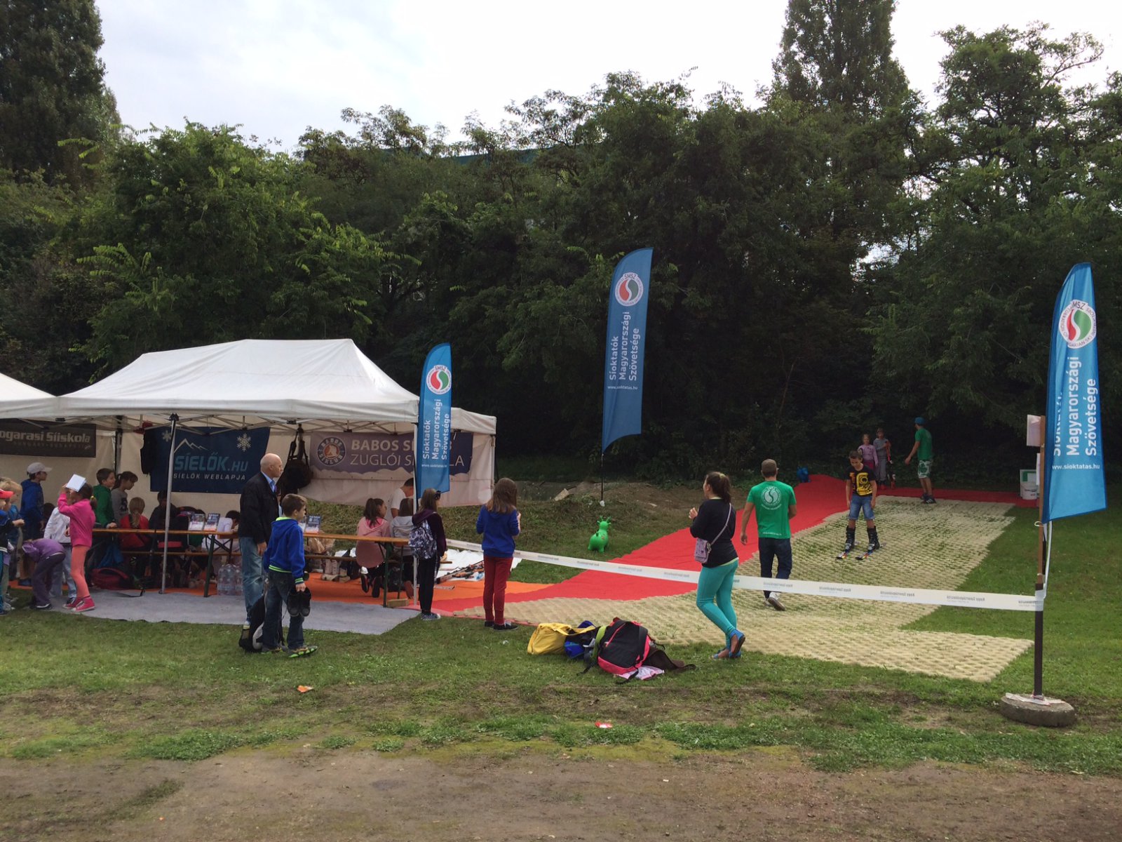 2014-ben a Sportágválasztón - a Babos Síklub standján