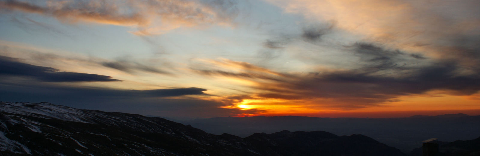 Sierra Nevada - 2012 .... es a nap minden nap igy nyugszik le :)