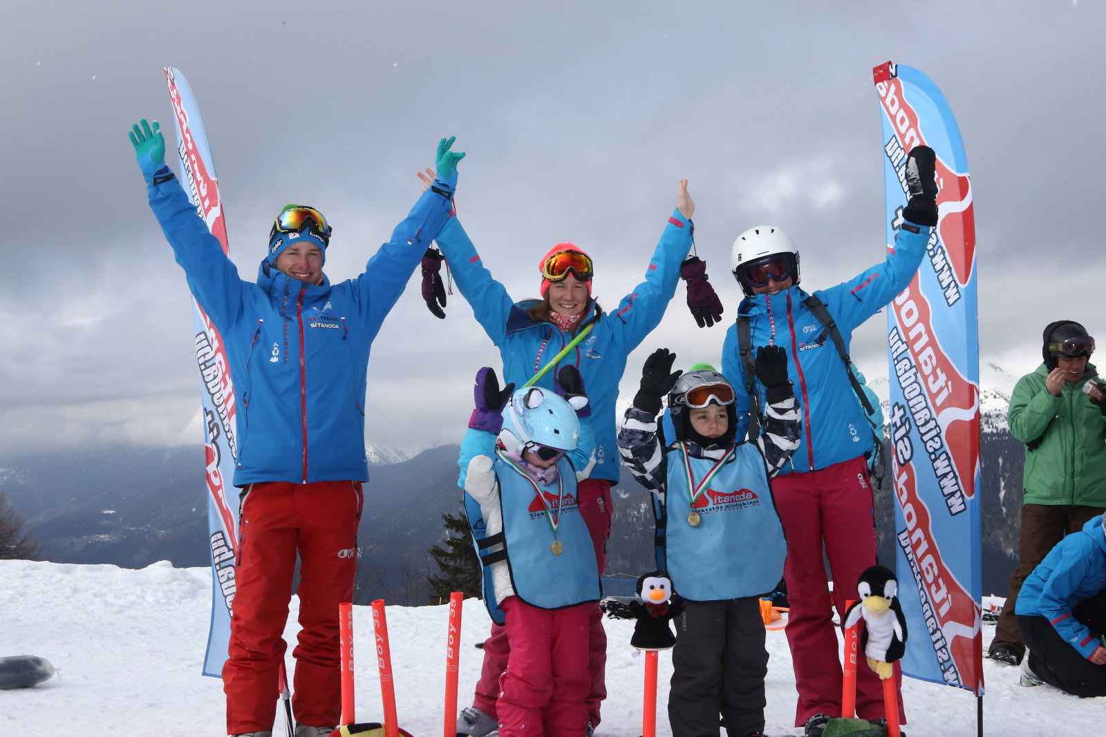 Játékos Sítanoda síverseny, díjkiosztó