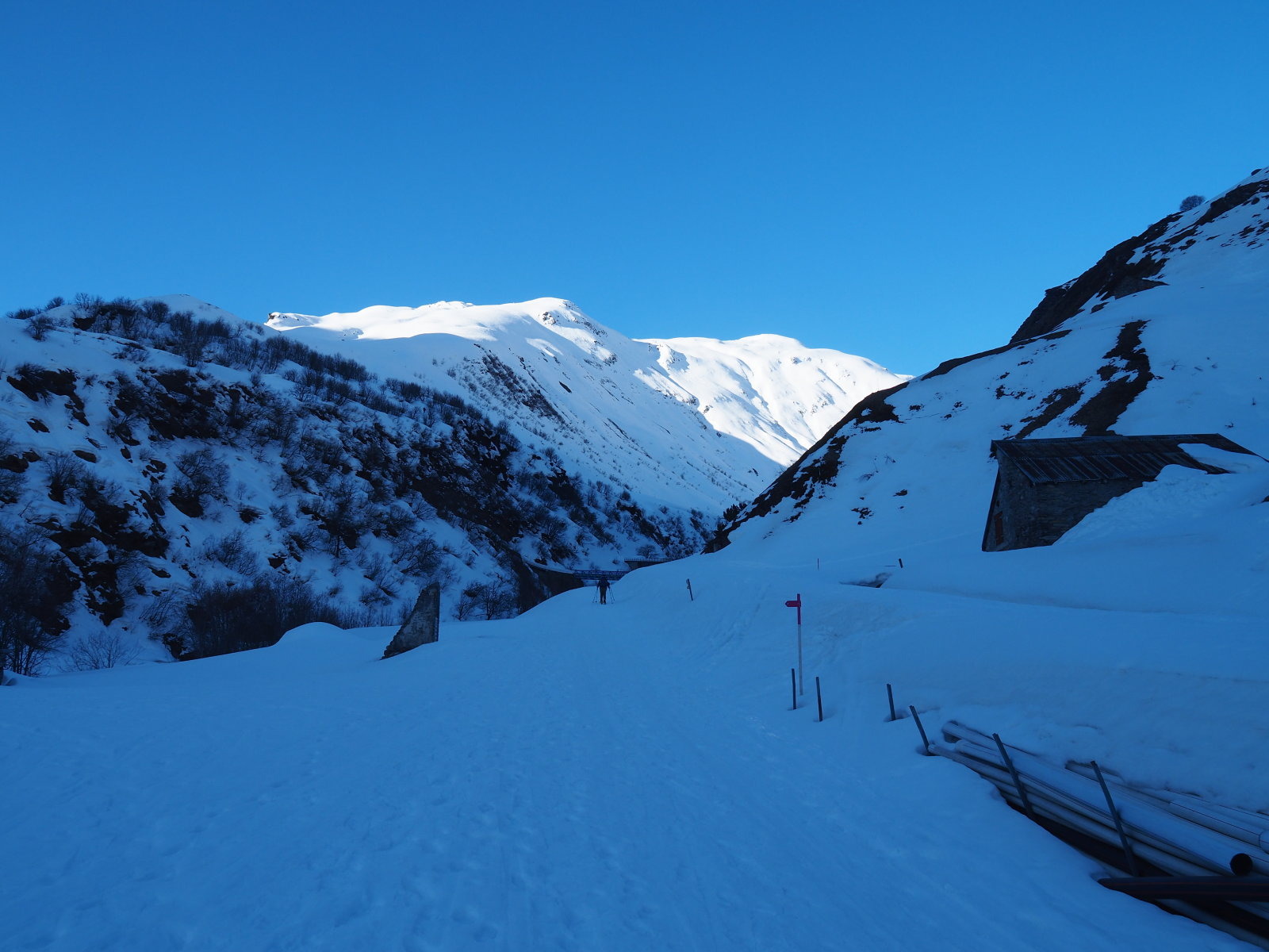 Indulásnál még nem sütött be a nap a völgybe