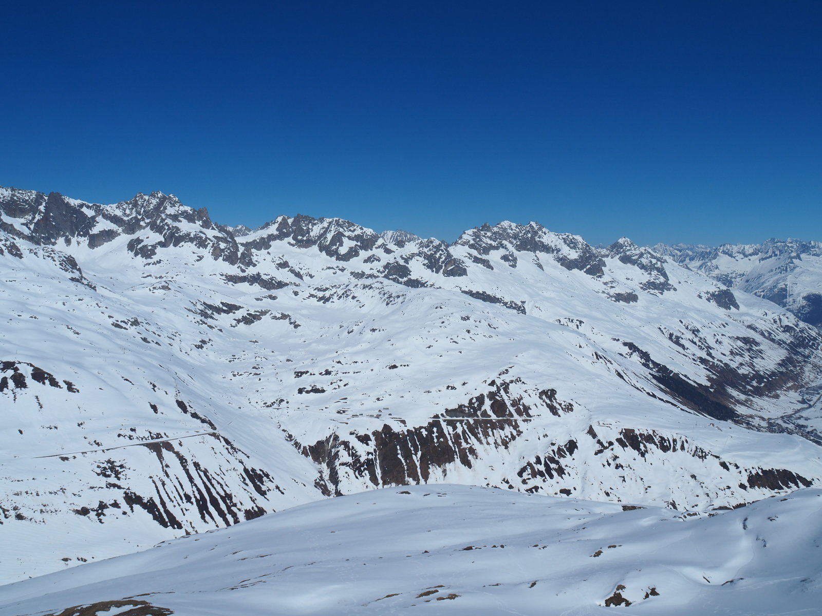 szemben a Furka útvonala