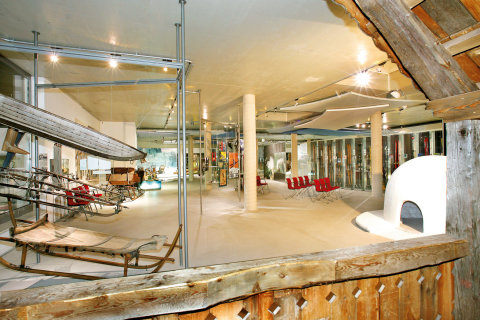 A síelés és téli sportok történelmét bemutató múzeum Mürzzuschlagban